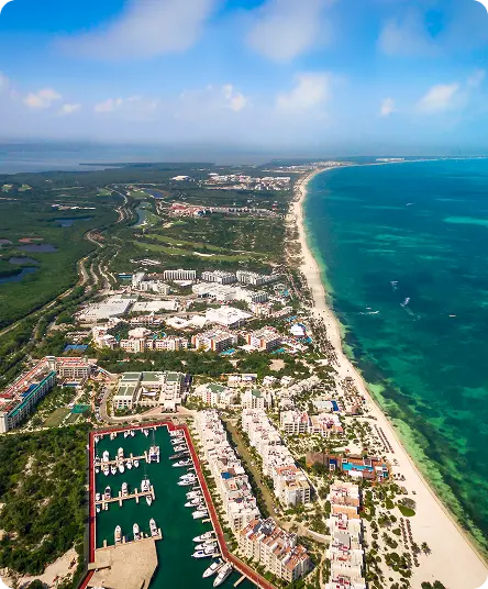 Evento de convención en la playa Cancún